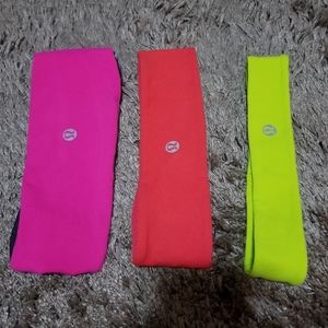 3 Lululemon Headbands